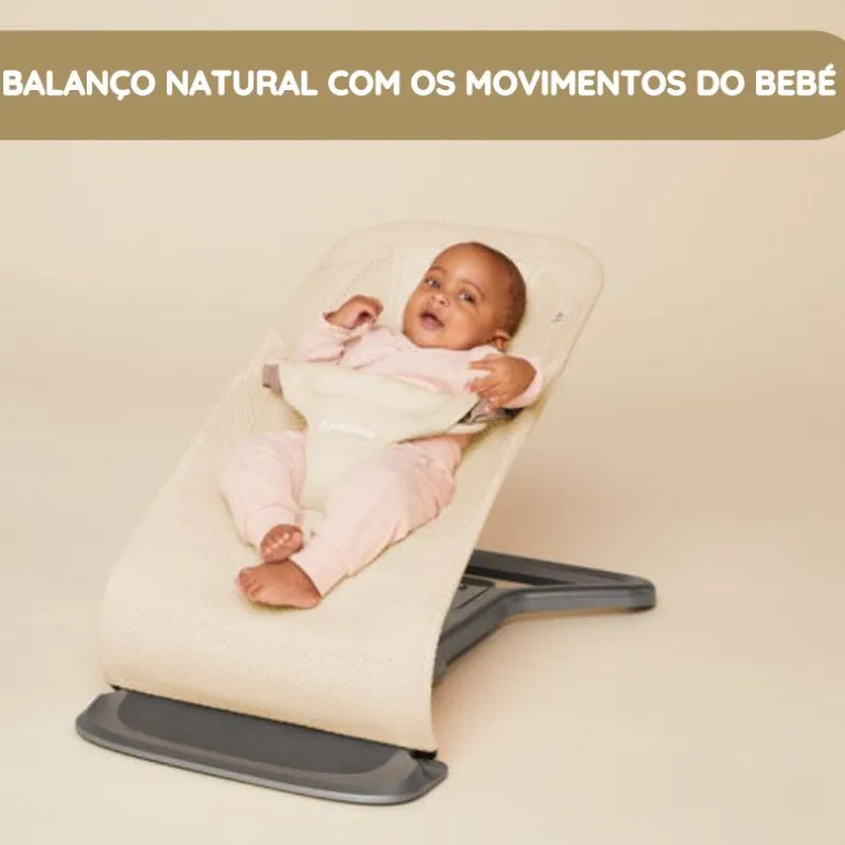 Ergobaby Espreguiçadeira Evolve Mesh - Gris Claro