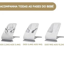 Ergobaby Espreguiçadeira Evolve - Soft Olive