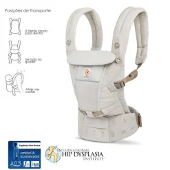 Ergobaby Mochila Portabebé Adapt SoftFlex Mesh - Natural Beige