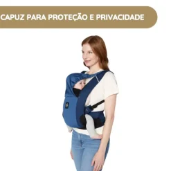 Ergobaby Mochila Portabebé Away - Azul medianoche