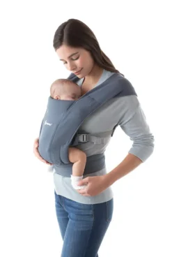 Ergobaby Mochila Portabebé Embrace - Azul Oxford