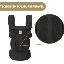 Ergobaby Mochila Portabebé Omni Classic Mesh - Natural Beige