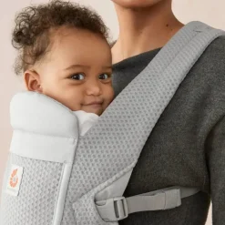 Ergobaby Mochila Portabebé Omni Lite Mesh - Pearl Grey