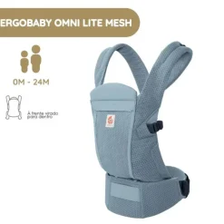 Ergobaby Mochila Portabebé Omni Lite Mesh - Slate Blue
