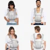 Ergobaby Omni Clássico Cinza Pérola - Mochila Portabebé