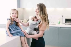 Ergobaby Omni Clássico Cinza Pérola - Mochila Portabebé