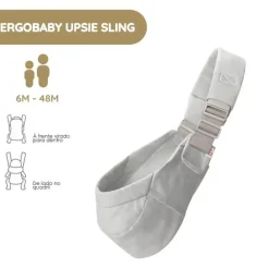 Ergobaby Upsie Sling - Pearl Grey