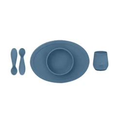 ezpz Primeiro Conjunto de Alimentação - Azul Escuro