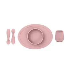 ezpz Primeiro Conjunto de Alimentação - Rosa Nórdico