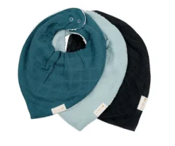 Fabelab - 3 Bandanas - Moon Beam