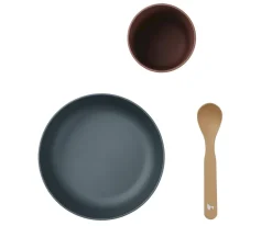 Fabelab - Conjunto de Alimentação 3pçs - Blue Mix