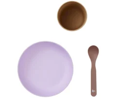 Fabelab - Conjunto de Alimentação 3pçs - Lilac Mix