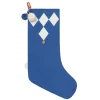 Fabelab - Meia de Natal Diamonds Blue