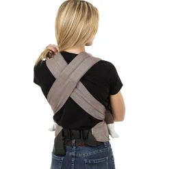 Fidella Mochila Portabebé FlowClick Halfbuckle Baby - Chevron Walnut