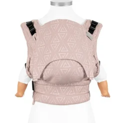Fidella Mochila Portabebé Fusion Fullbuckle Baby - Paperclips Ash Rose