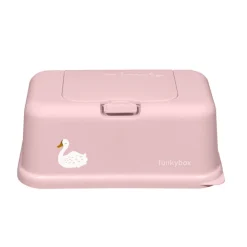 FunkyBox - Dispensador de Toalhitas Mate - Rosa Cisne