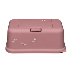 FunkyBox - Dispensador de Toalhitas Mate - Rosa Libélula