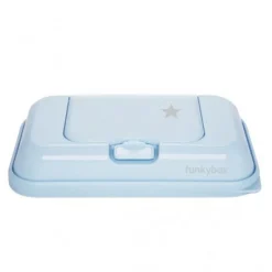 FunkyBox - Dispensador de Toalhitas To Go Brilho - Azul Pastel