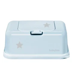 FunkyBox - Dispensador de Toalhitas Brilho - Azul Pastel