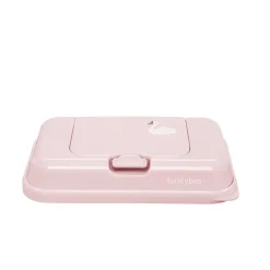 FunkyBox - Dispensador de Toalhitas To Go Brilho - Rosa Cisne