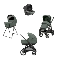 Inglesina Carrinho de Bebé Aptica XT Quattro - Taiga Green