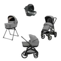 Inglesina Carrinho de Bebé Aptica XT Quattro - Canyon Grey