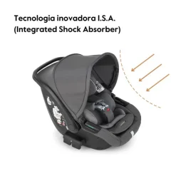 Inglesina System Quattro Aptica Darwin Recline Evo - Vicuna Beige
