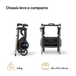 Inglesina System Quattro Electa Darwin Recline Evo - Studio Grey