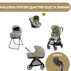 Inglesina System Quattro Electa Darwin - Hangar Beige