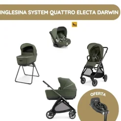 Inglesina System Quattro Electa Darwin - Loft Green