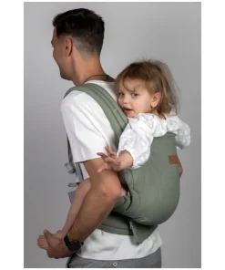 Isara Elite Mochila Portabebé - Sage Green Linen