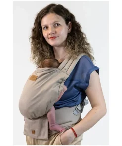 Isara Mochila Portabebé Elite - Caffe Latte
