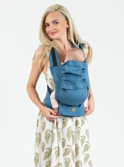 Isara Mochila Portabebé Quick Full Buckle V2 - Bluestone