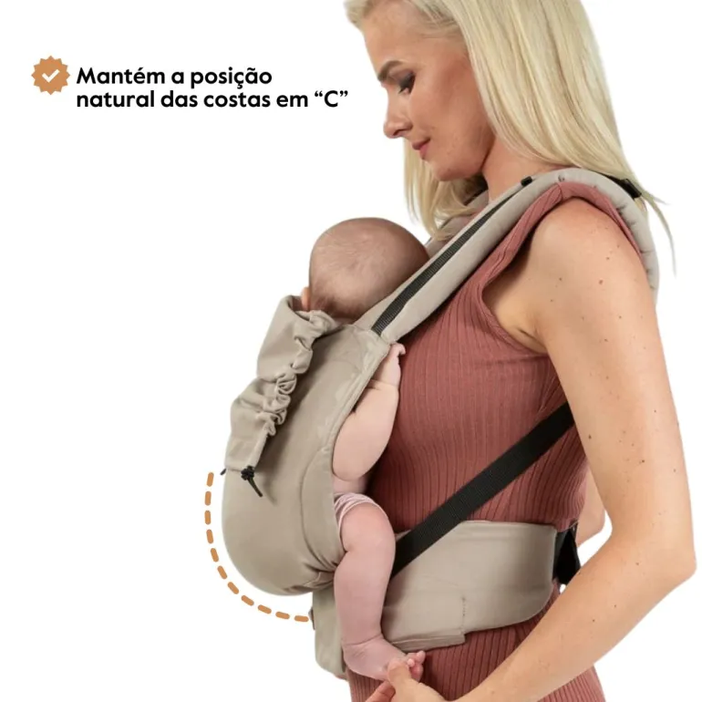 Isara Mochila Portabebé Quick Full Buckle - Tiba+Marl Camo