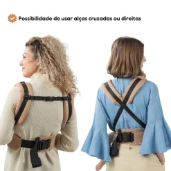 Isara Mochila Portabebé Quick Full Buckle - Tiba+Marl Leopard