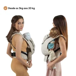 Isara Mochila Portabebé Quick Full Buckle - Tiba+Marl Leopard