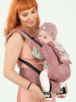 Isara Mochila Portabebé Quick Full Buckle V2 - Meadow Grass