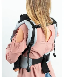 Isara Mochila Portabebé Quick Full Buckle One size - Pearl Grey