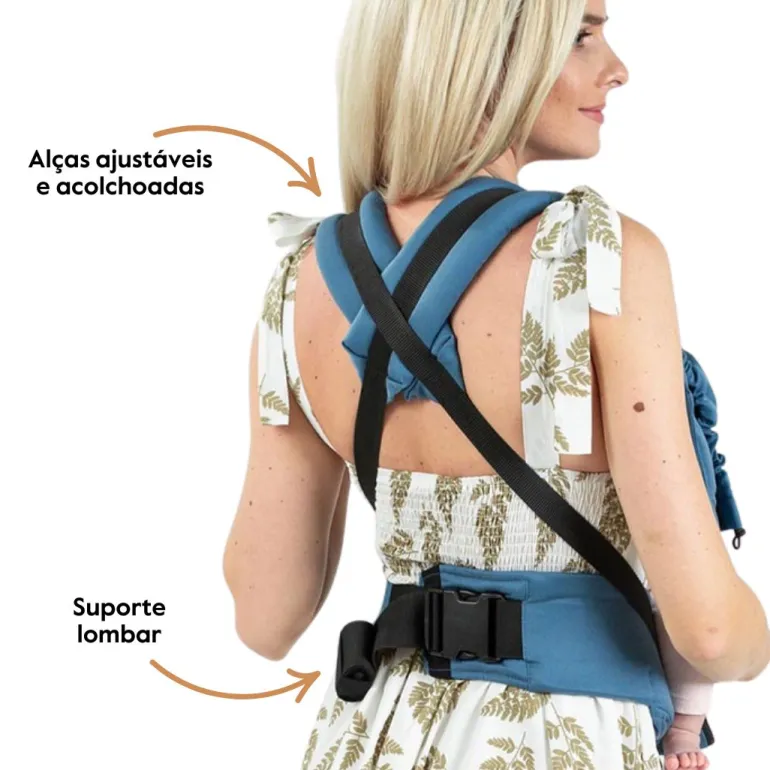 Isara Mochila Portabebé Quick Full Buckle V2 - Champagne Velvet