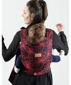Isara Mochila Portabebé QuickTie One Size - Bloom in Noir