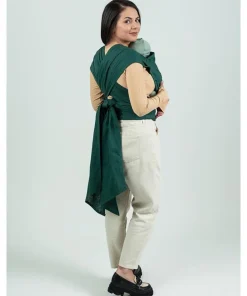 Isara Mochila Portabebé QuickTie One Size - Evergreen Linen