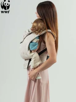 Isara Mochila Portabebé Quick Full Buckle V2 - Majestic Ivory Forest
