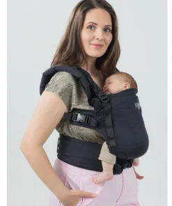 Isara Mochila Portabebé The ONE One size - Noire