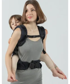 Isara Mochila Portabebé The ONE One size - Noire