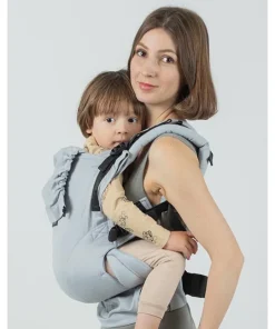 Isara Mochila Portabebé The ONE One size - Pearl Grey