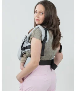 Isara Mochila Portabebé The ONE One size - Pearl Grey