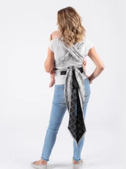 Isara Quick Half Buckle Mochila Portabebé - Diamonda Gray