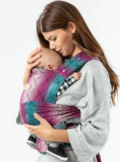 Isara Quick Half Buckle Mochila Portabebé - Diamonda Playing Mermaid