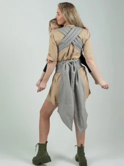 Isara Quick Half Buckle Mochila Portabebé - Misty Linen
