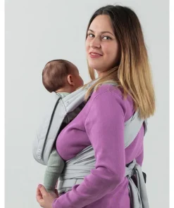 Isara Quick Half Buckle Mochila Portabebé - Pearl Grey